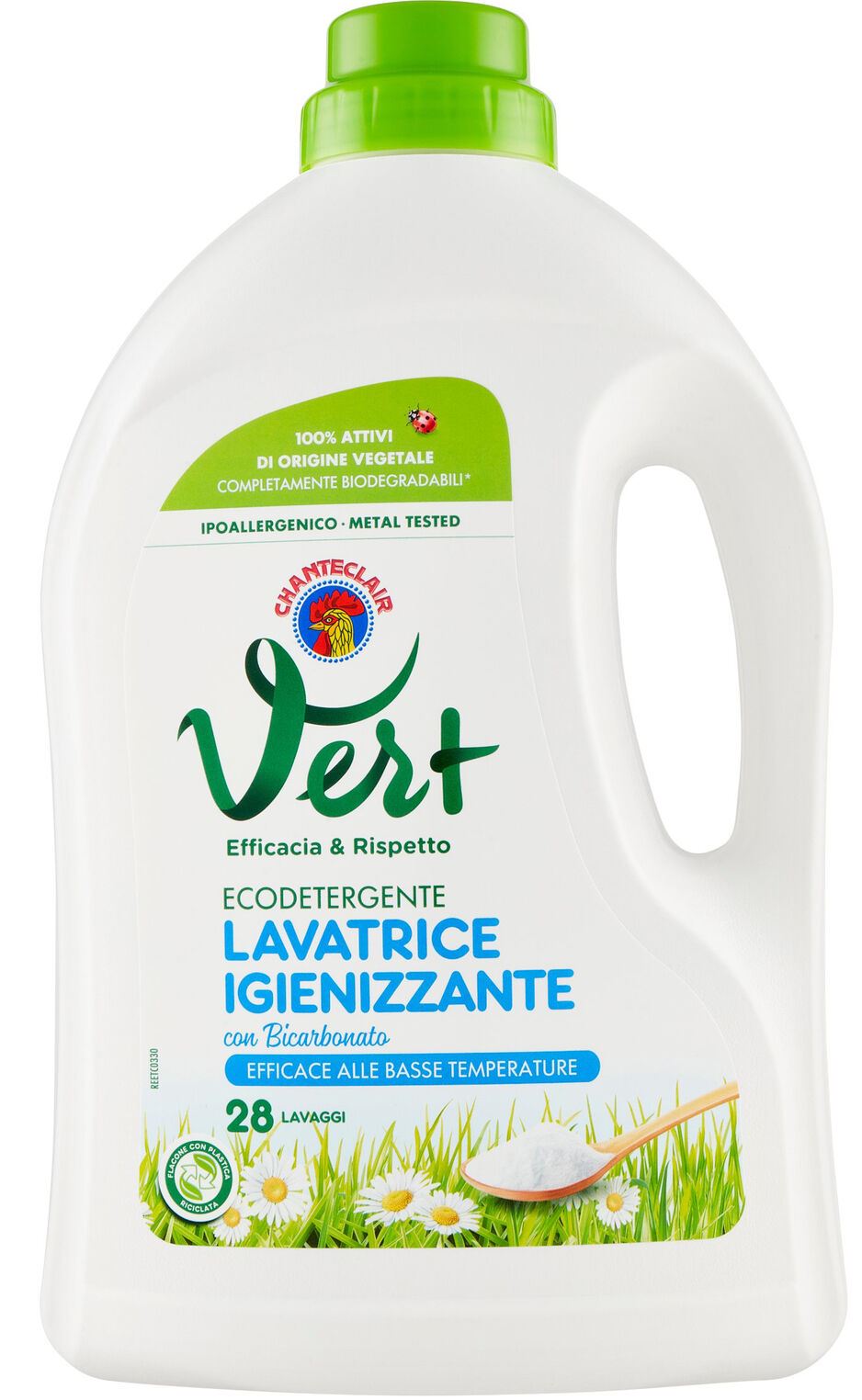 Chante Clair Vert Bicarbonate Liquid Laundry Detergent, 28 Loads, 1.428 L