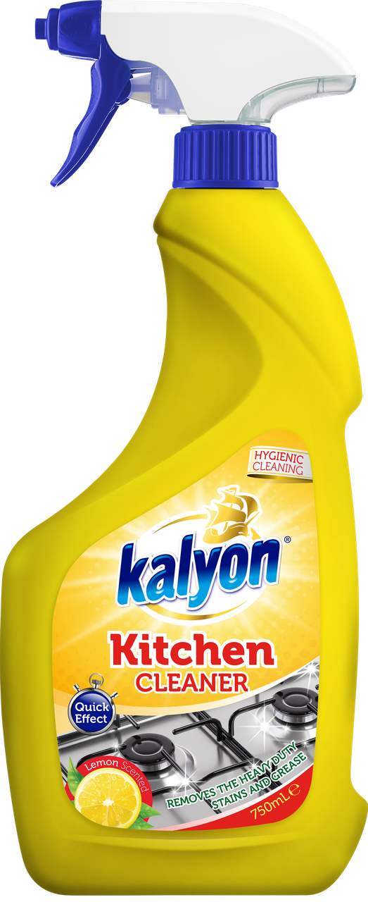 Kalyon Lemon Kitchen Cleaner Spray, 750 mL
