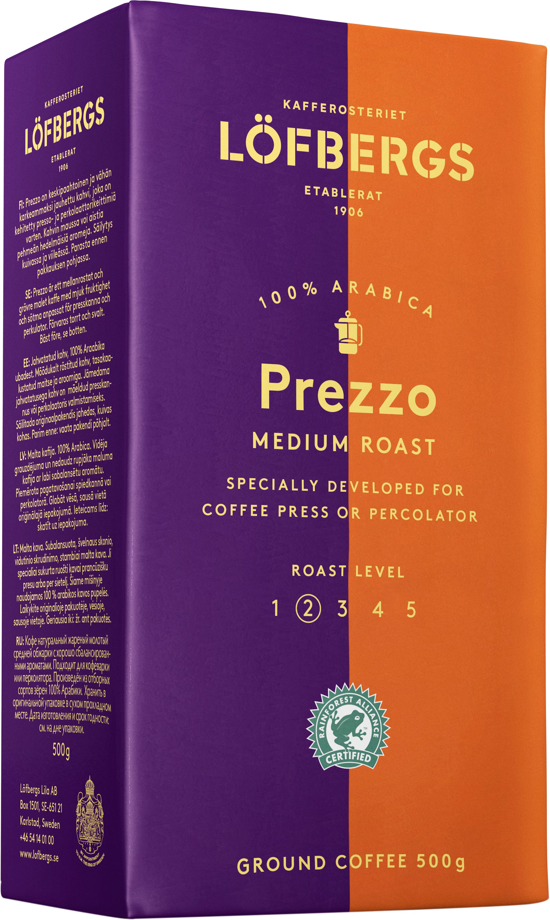 Lofbergs Prezzo Ground Coffee, 500 g