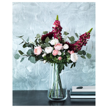 Berakna Clear Glass Vase, 30 cm - Image 2