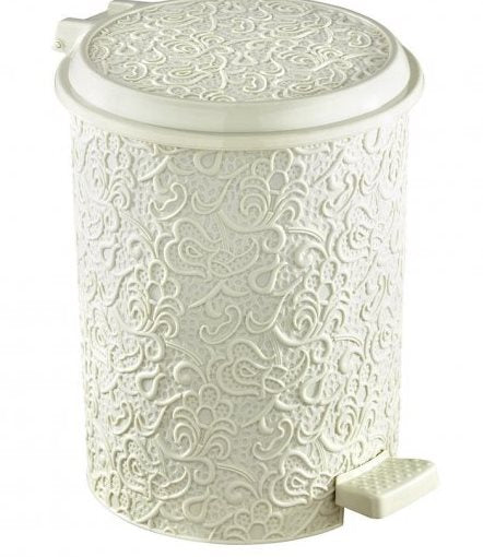 Elif Plastik 326 Azhur Assorted Decorative Garbage Bin, 17 L - Image 3