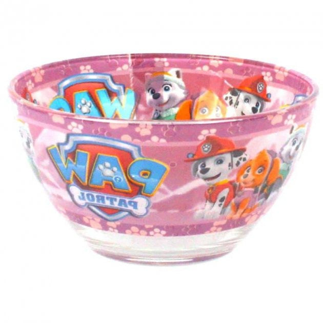 Paw Patrol Kids Glass Tableware Set for Girls, 3 pcs - Image 3