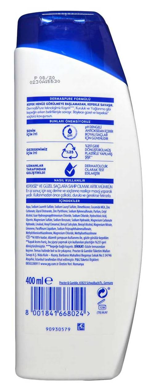 Anti-Dandruff Head & Shoulders 2si1 Ipeksi Yumusaklik Shampoo, 400 mL - Image 2