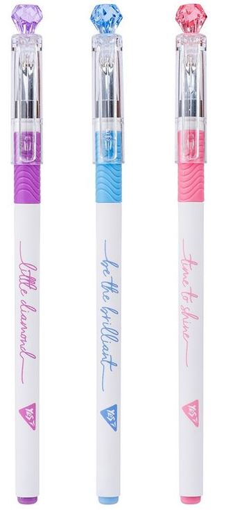 YES 412072 Little Diamond Oil-Based Ballpoint Pen, 0.7 mm - Image 2