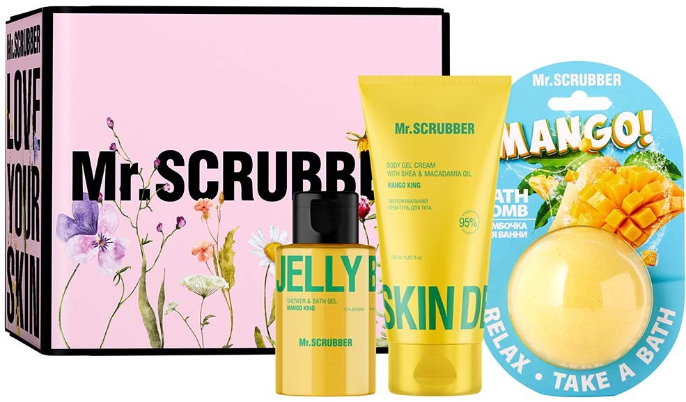 Mr.Scrubber Sunny Mango Women's Gift Set