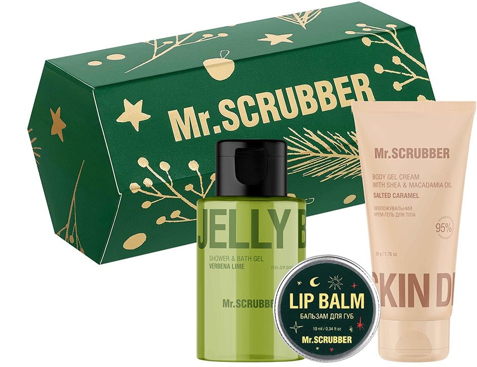 Mr. Scrubber Women's Gift Set Secret Santa Green