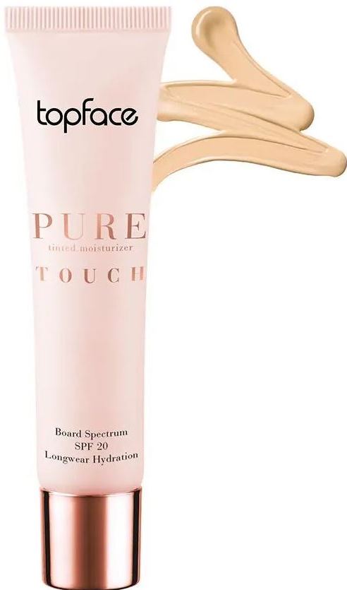 TopFace Pure Touch Tinted Moisturizer No. 001 Custard, 30 mL