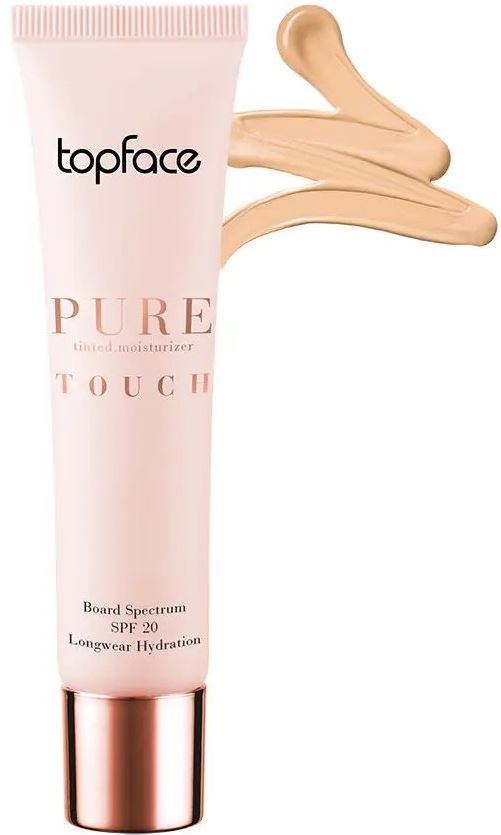 TopFace Pure Touch Tinted Moisturizer No. 002 Sour Cream, 30 mL