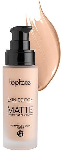 TopFace Skin Editor Matte Long-Lasting Foundation No. 006, 32 mL