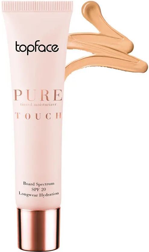 TopFace Pure Touch Tinted Moisturizer No. 004 Butterscotch, 30 mL