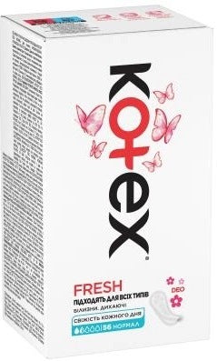 Kotex Normal Deo Panty Liners, 56 pcs - Image 2