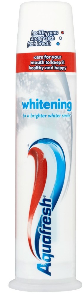 Aquafresh Whitening Pump Toothpaste, 100 mL