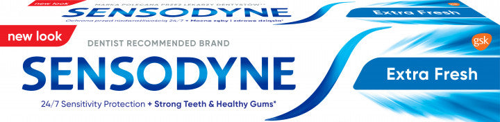 Sensodyne Extra Fresh Toothpaste, 75 mL