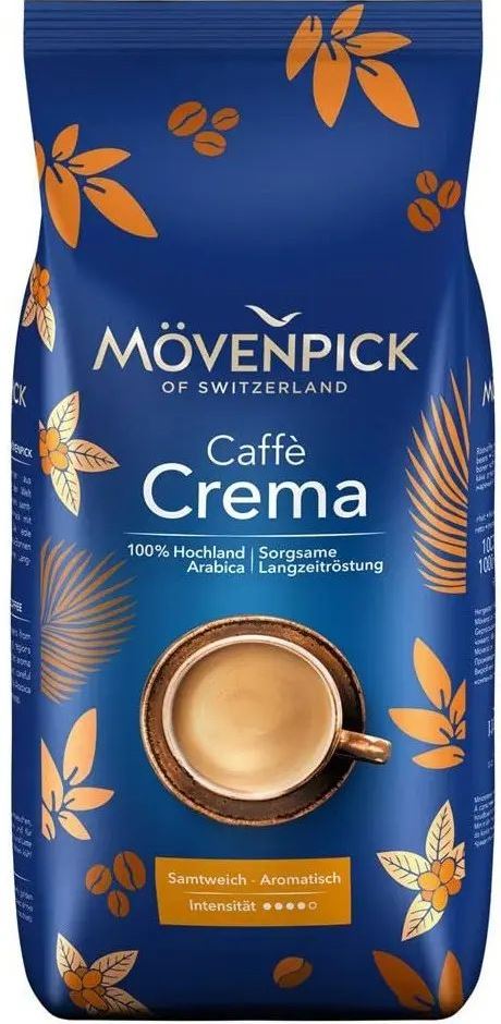 Movenpick Caffè Crema Coffee Beans, 1 kg