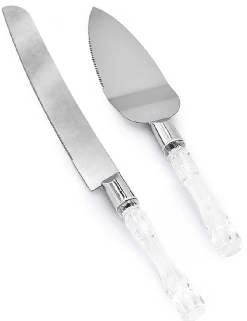 0168 Cake Knife & Server Set