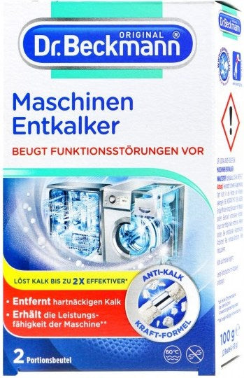 Dr. Beckmann Washing Machine & Dishwasher Descaler, 2 x 50 g