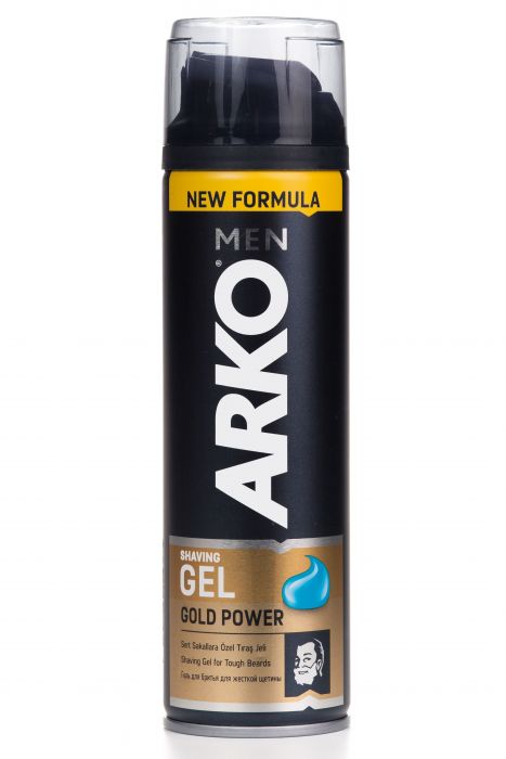 Arko Gold Power Shaving Gel, 200 mL