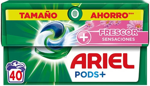 Laundry detergent pods Ariel Frescor Sensaciones 40 pcs (priced per piece)