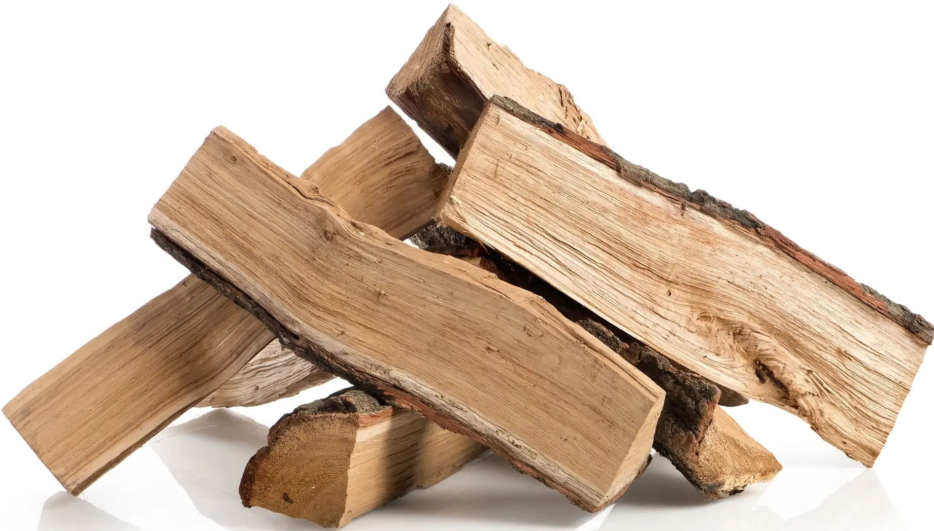 Split Firewood in Net Bag