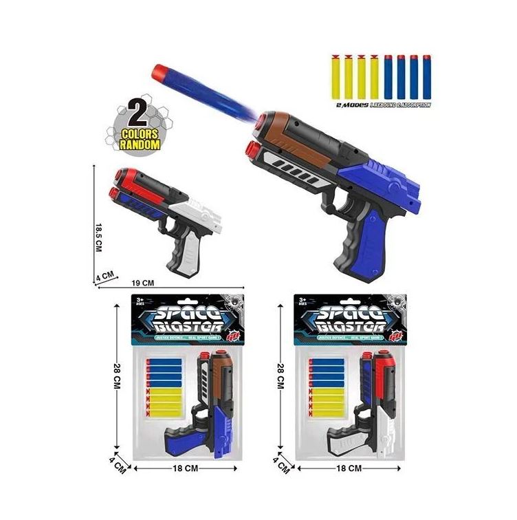 567-11/12 Toy Pistol with Soft Darts