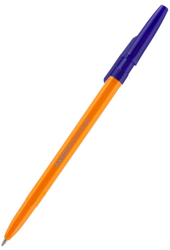 Axent DB2050 Delta Ballpoint Pen, Blue Ink, 0.7 mm