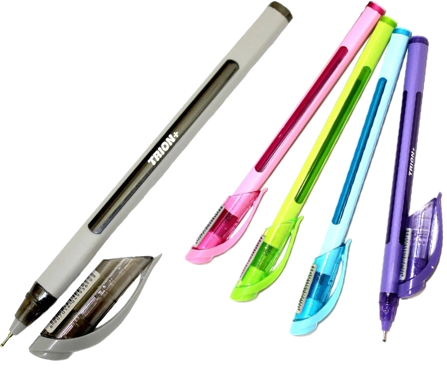 Hiper Trion HO-550M Oil-Based Ballpoint Pen, Blue Ink, 0.7 mm