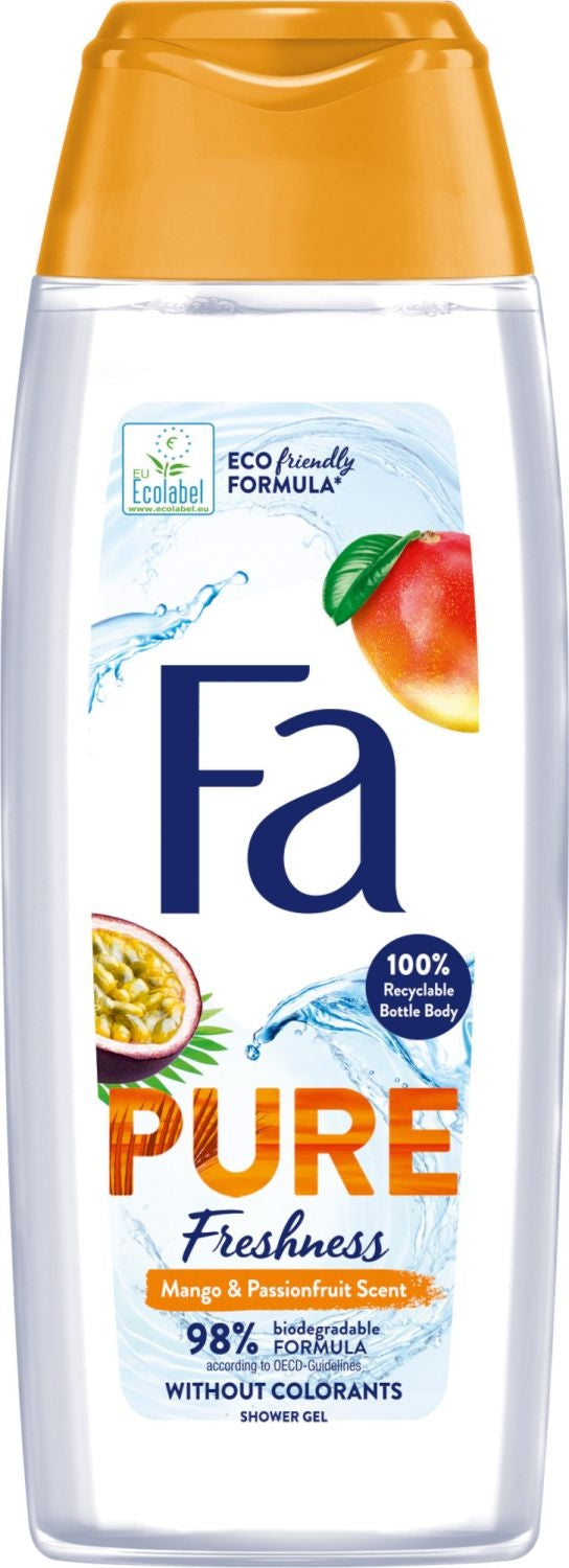 Fa Pure Freshness Mango & Passion Fruit Scent Shower Gel, 250 mL