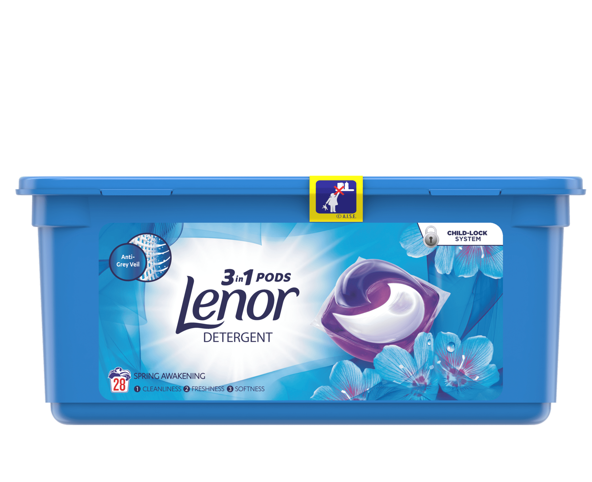 Lenor Spring Awakening Laundry Pods, 28 pcs, Priced per Piece