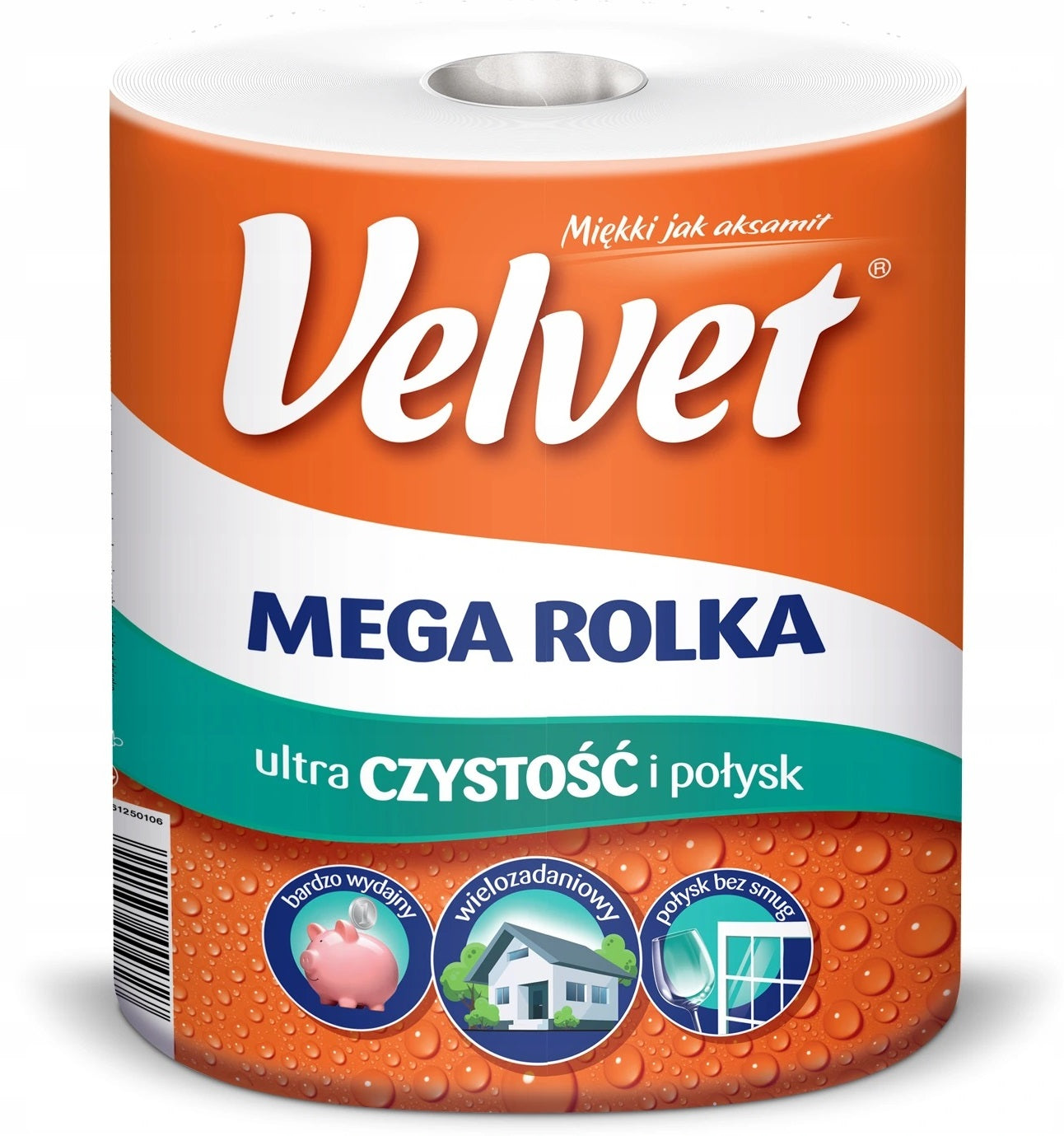 Velvet Mega Roll Paper Towels