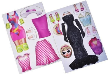 Qbee QB600-009 Betty Magnetic Dress-Up Game, 28 pcs - Image 2