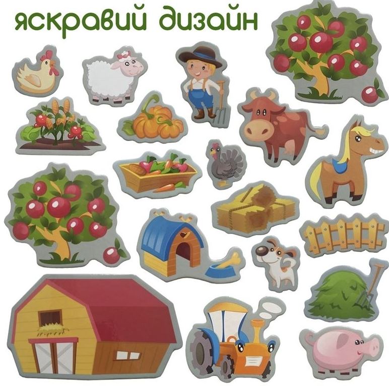 Magdum ML4031-10 Happy Farm Magnet Set, 19 pcs - Image 3