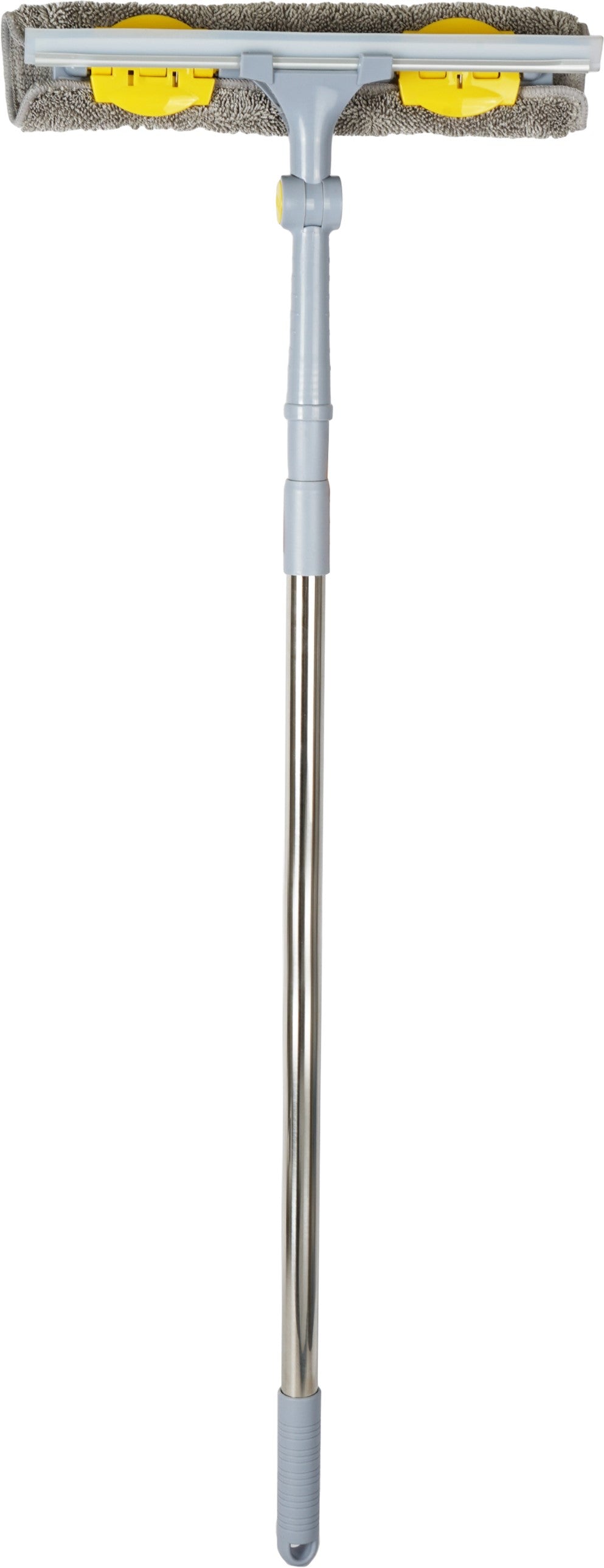 Eco Fabric EF-3025 2-in-1 Microfiber Window Cleaner with Telescopic Handle, 30 cm Head, 73-123 cm Handle