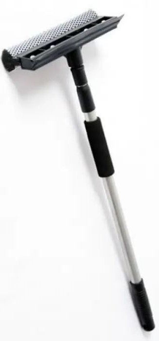 Eco Fabric EF-2516 Sponge Window Cleaner with Telescopic Handle, 25 cm Head, 60-98 cm Handle