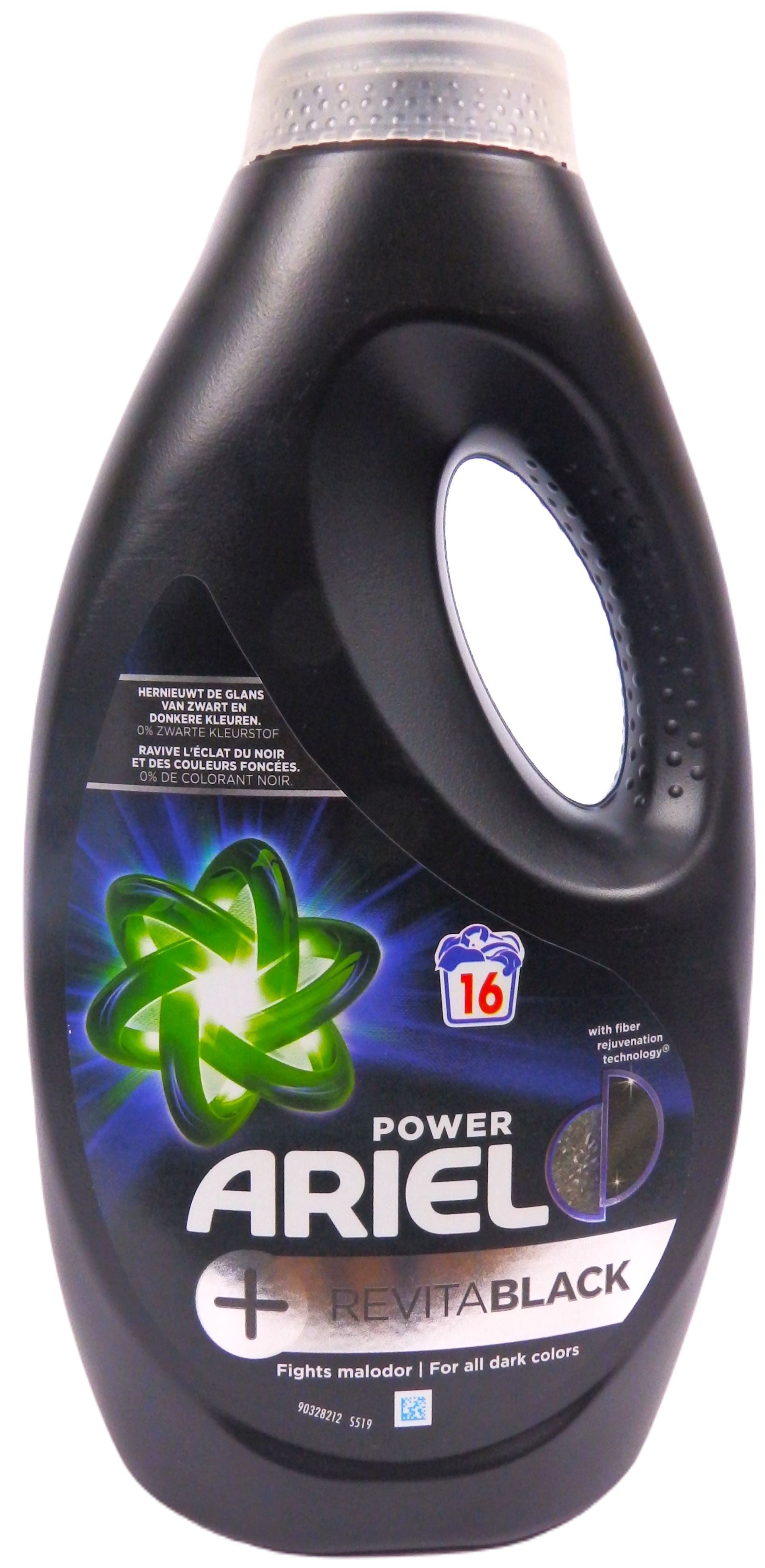 Ariel Revita Black Laundry Detergent Gel, 16 Loads, 800 mL