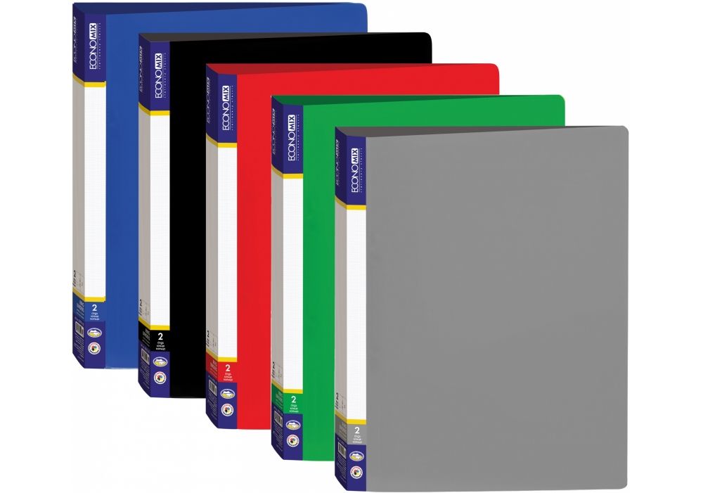 Economix A4 2-Ring Plastic Binder