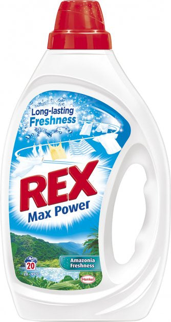 Rex Amazon Freshness Laundry Detergent Gel, 1 L