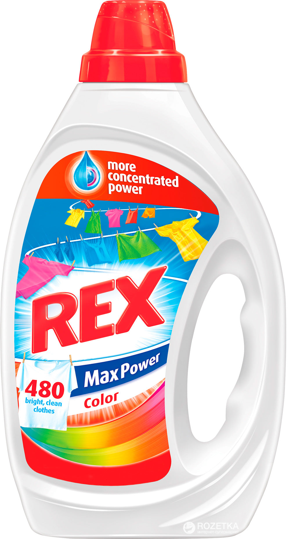 Rex Color Laundry Detergent Gel, 1 L