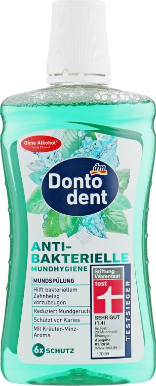 Dontodent Antibacterial Mouthwash, 500 mL