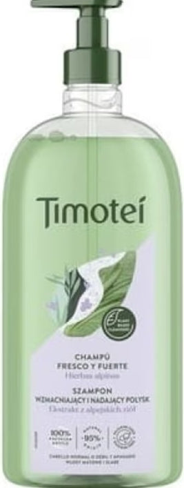 Timotei Strength & Shine Shampoo, 750 mL