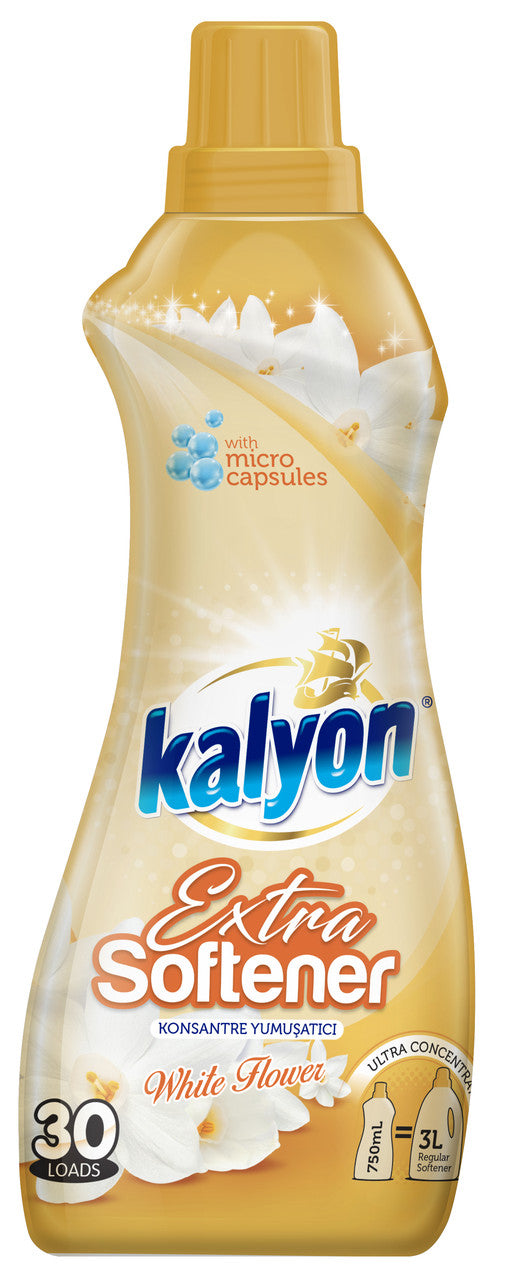 Kalyon White Flowers Fabric Softener, 750 mL