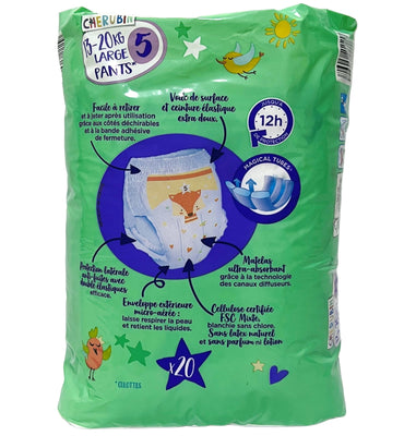 Cherubin Size 5 Baby Pull-Up Diaper Pants, 13-20 kg, 20 pcs - Image 2