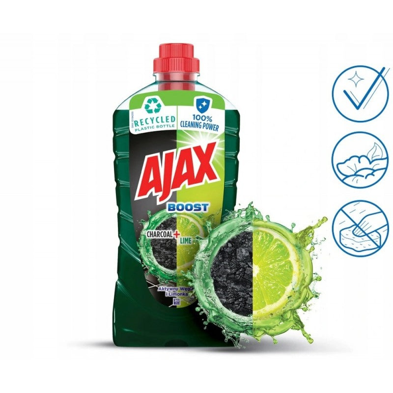 Ajax Charcoal + Lime All-Purpose Cleaner, 1000 mL - Image 3