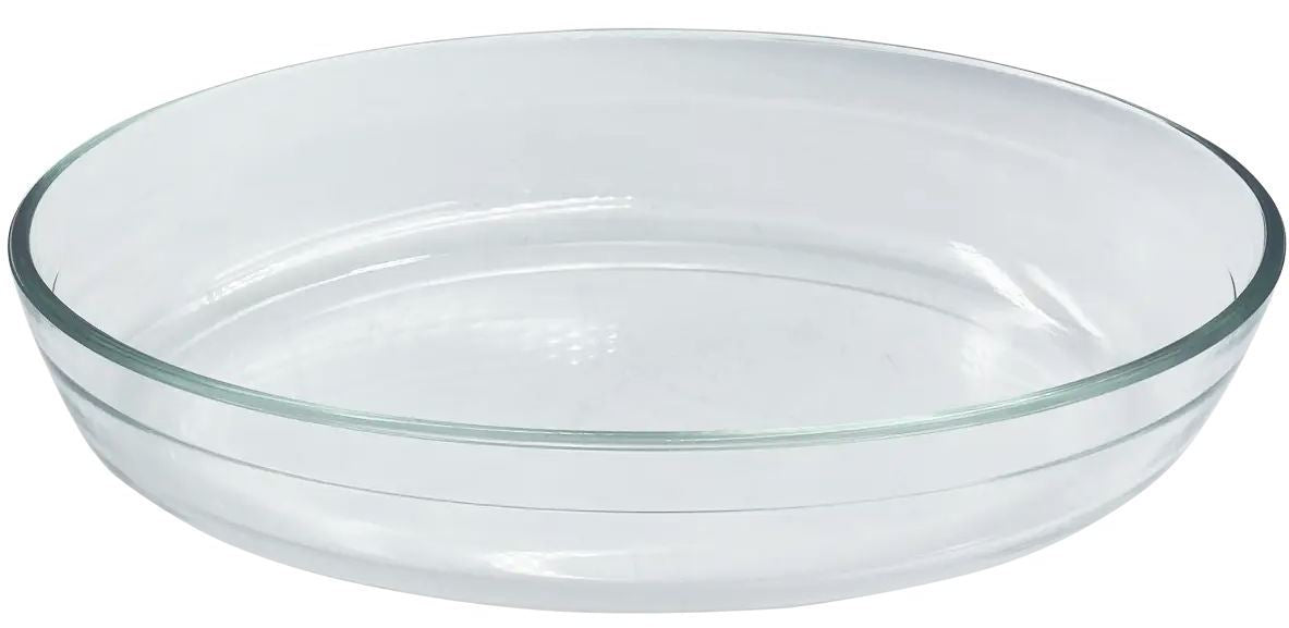 Vittora VT-6220 Oval Glass Baking Dish, 30 x 21 x 6 cm, 2 L