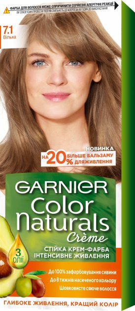 Garnier Color Naturals 7.1 Alder Hair Color, 110 mL