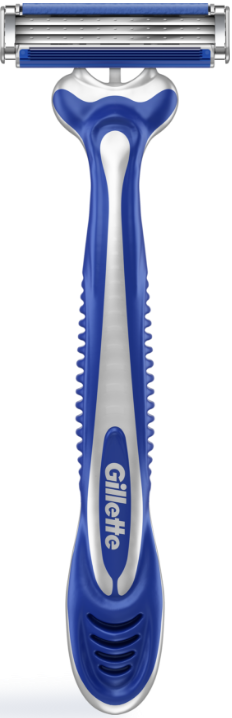 Gillette Blue 3 Comfort Men's Disposable Razors, 4 pcs - Image 2