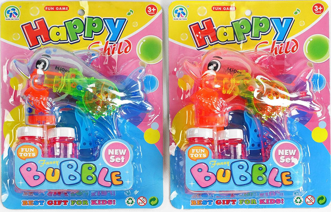 3333B Dolphin Mechanical Bubble Gun - Image 2