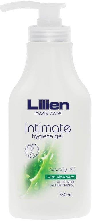 Lilien Aloe Vera Intimate Wash Gel with Pump, 350 mL