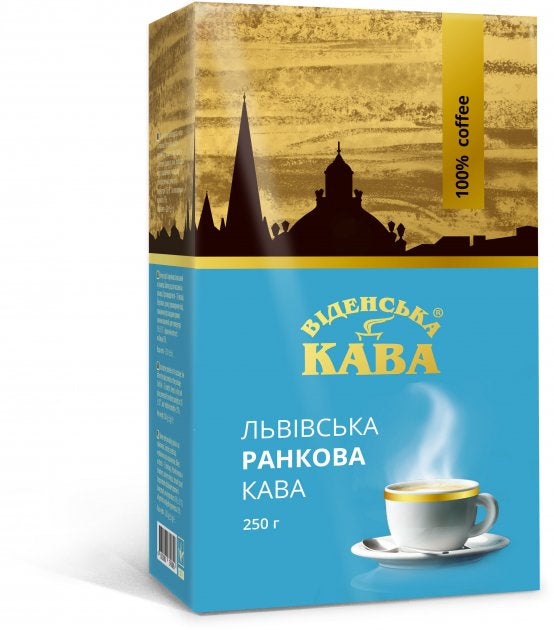 Lvivska Morning Coffee Viennese Ground Coffee, 250 g