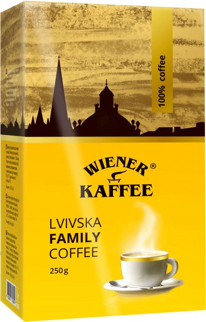 Lvivska Family Coffee Viennese Ground Coffee, 250 g