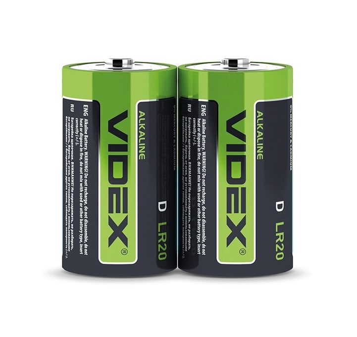 Videx LR20 D Alkaline Battery, 1 pc